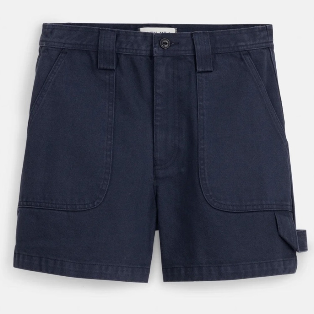 NWOT ALEX MILL Phoebe Shorts in Recycled Denim, Navy sz 4